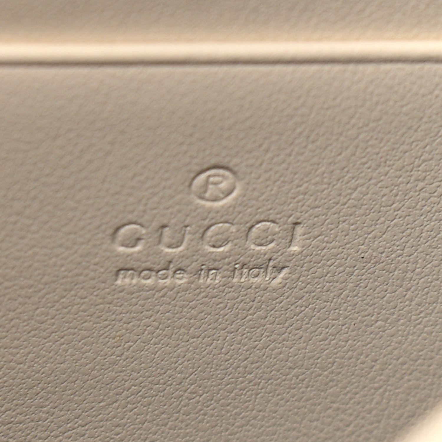 Gucci Calfskin Matelasse GG Marmont Chain Wallet Mystic White 6 of 10