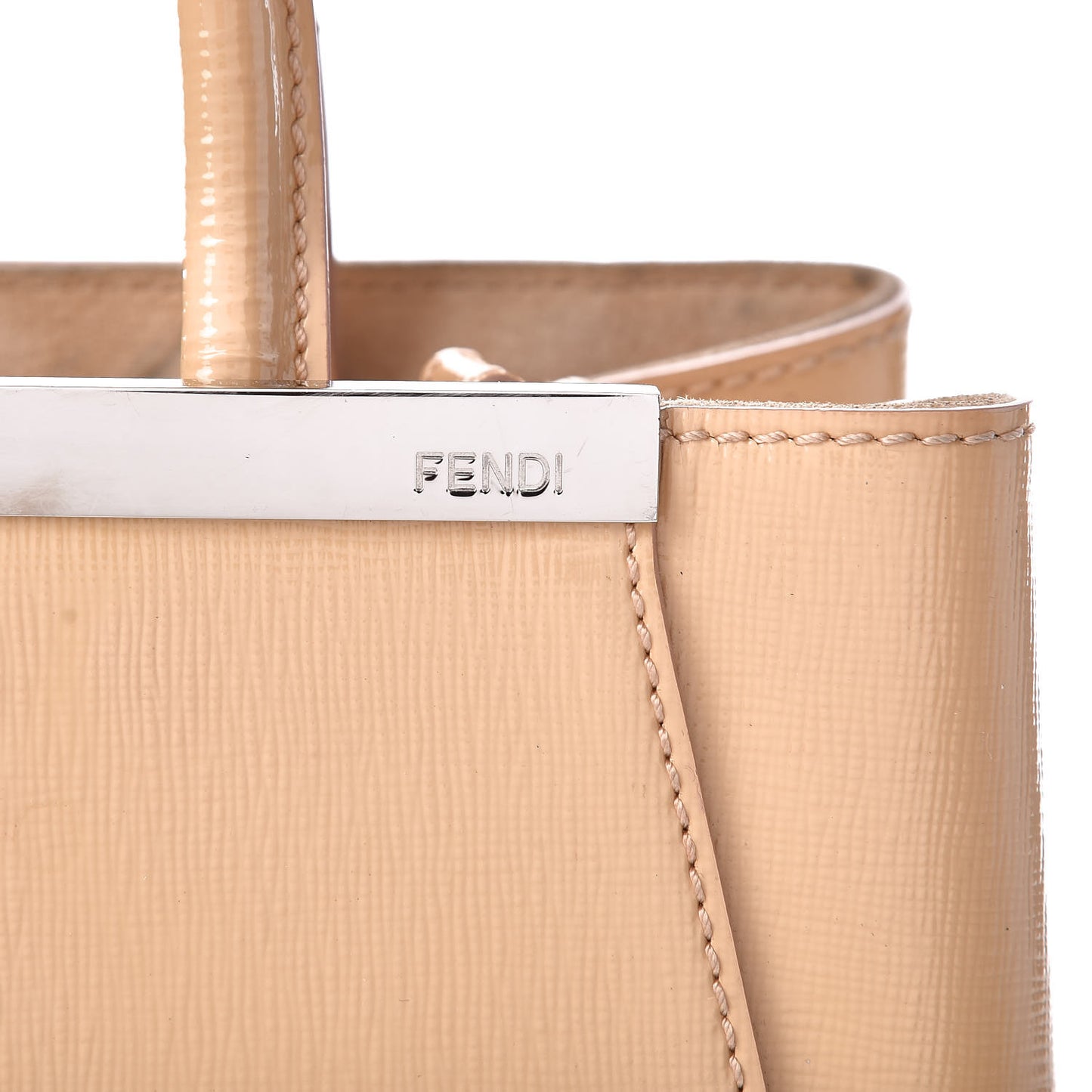 Vitello Vernice Camoscio Petite 2Jours Tote Make Up