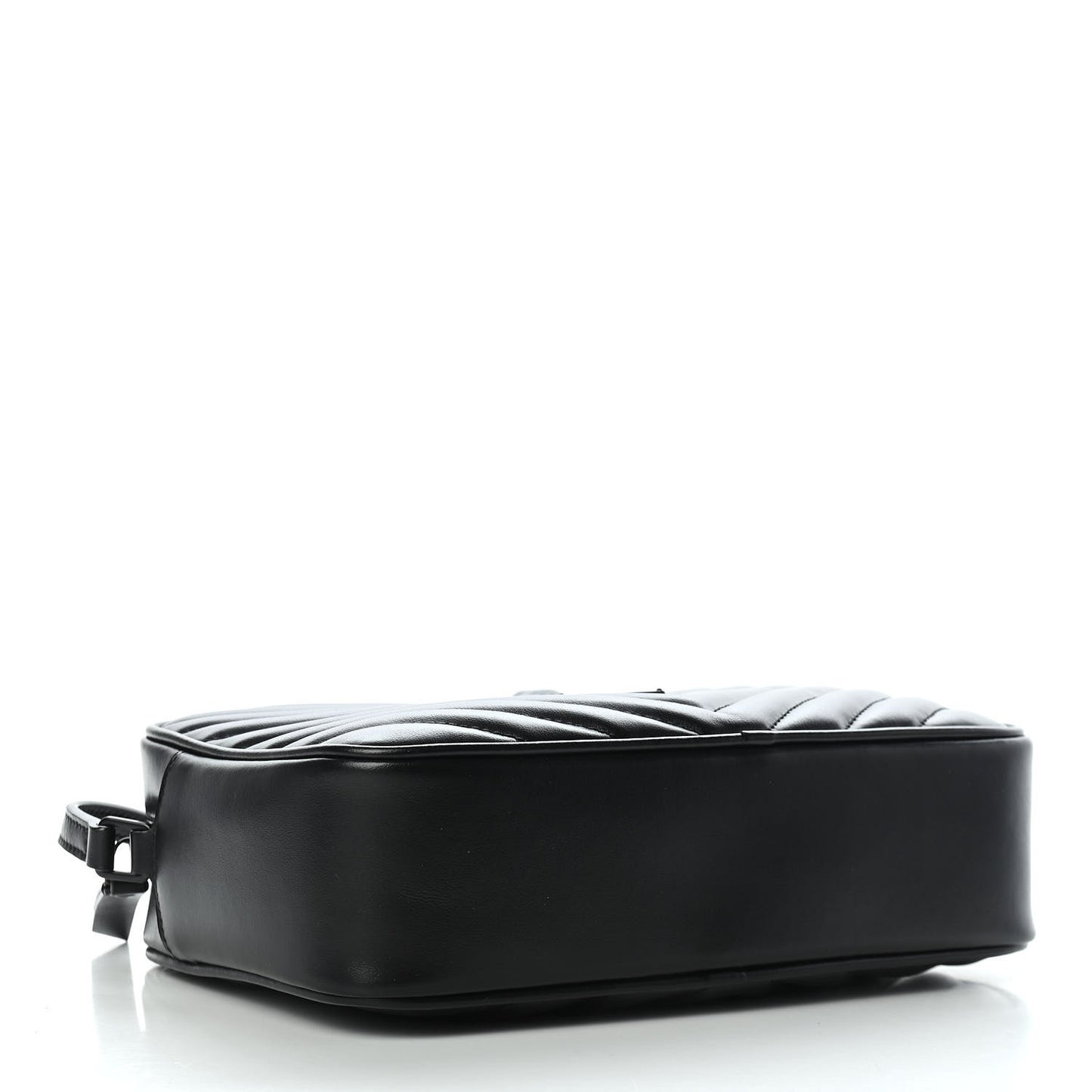 Calfskin Matelasse Monogram Lou Camera Bag Black