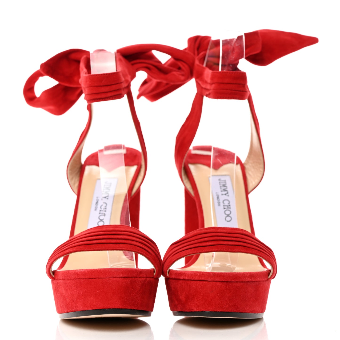 Soft Suede Kora 120 Sandals 39.5 Red