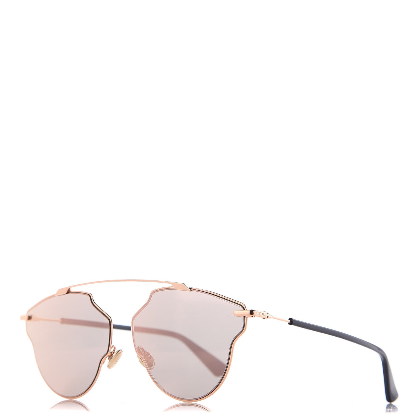 Mirrored So Real Pop Sunglasses Pink Gold