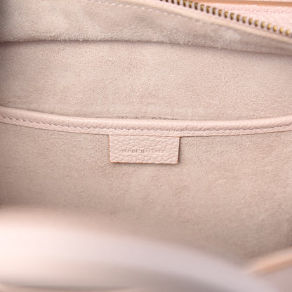 Celine Drummed Calfskin Nano Luggage Pale Pink 5 of 9
