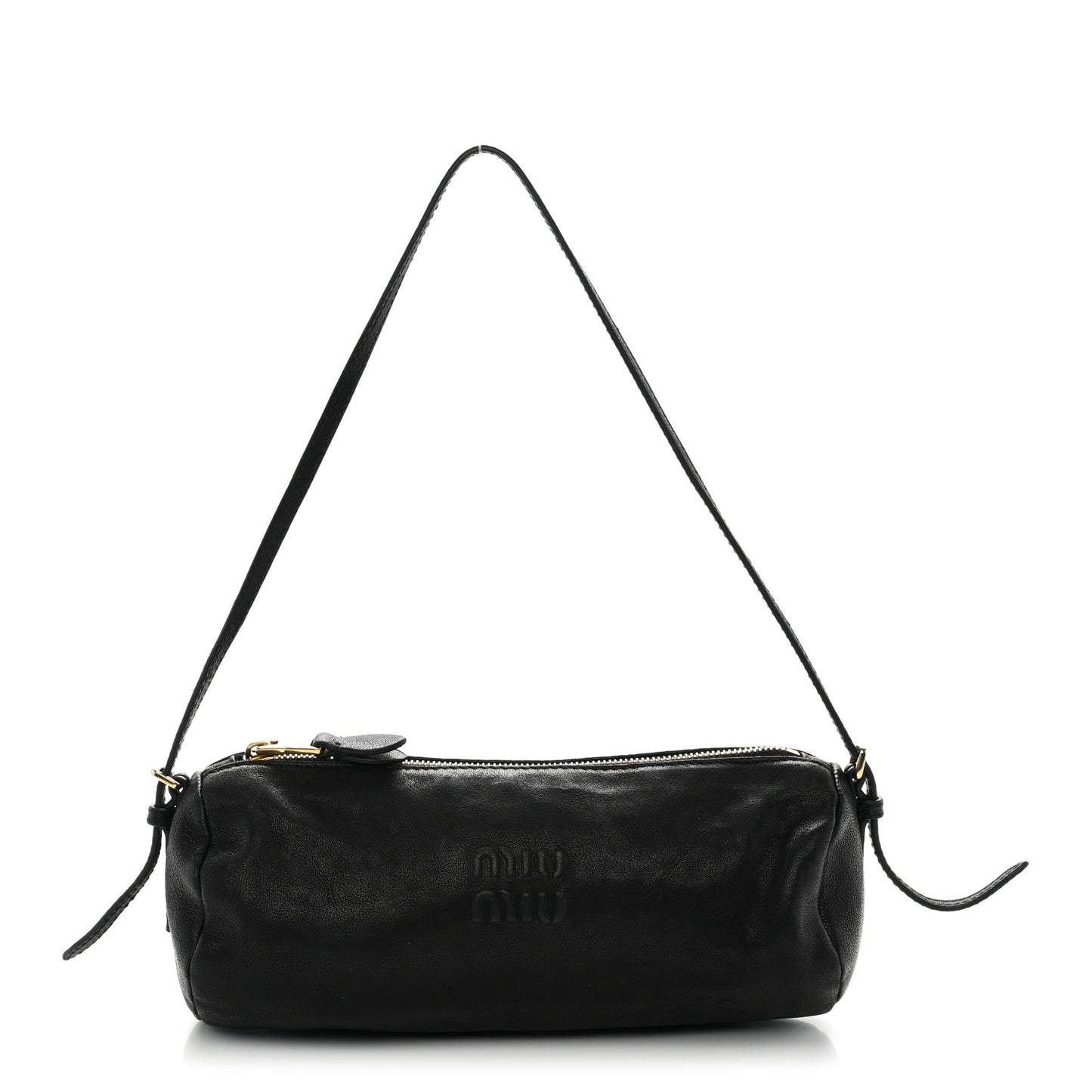Nappa Aviator Mini Pouch Black