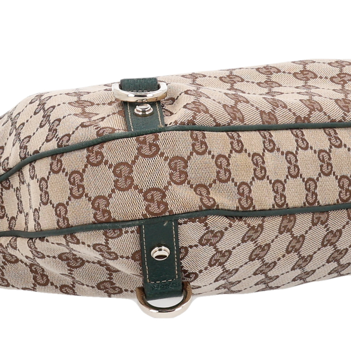 Monogram Large Abbey D Ring Hobo Green
