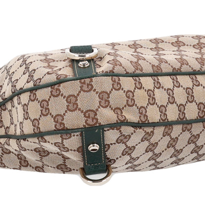 Gucci Monogram Large Abbey D Ring Hobo Green 9 of 10