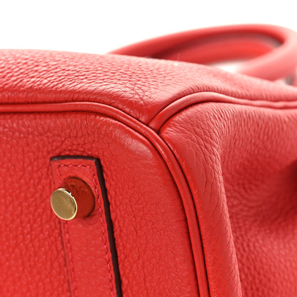 Hermes Togo Birkin 30 Rouge Tomate 12 of 12