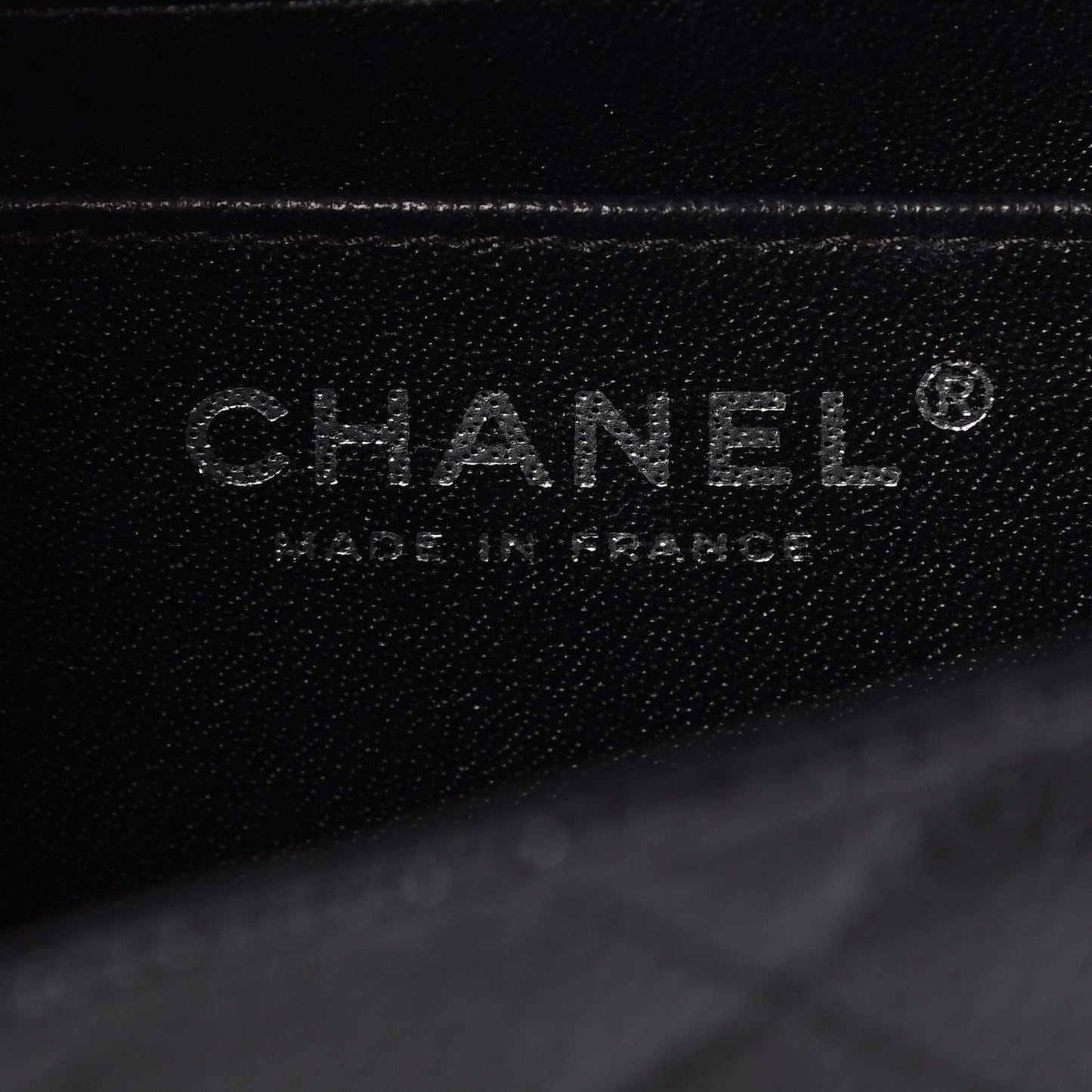 Caviar Quilted Mini Square Flap Black