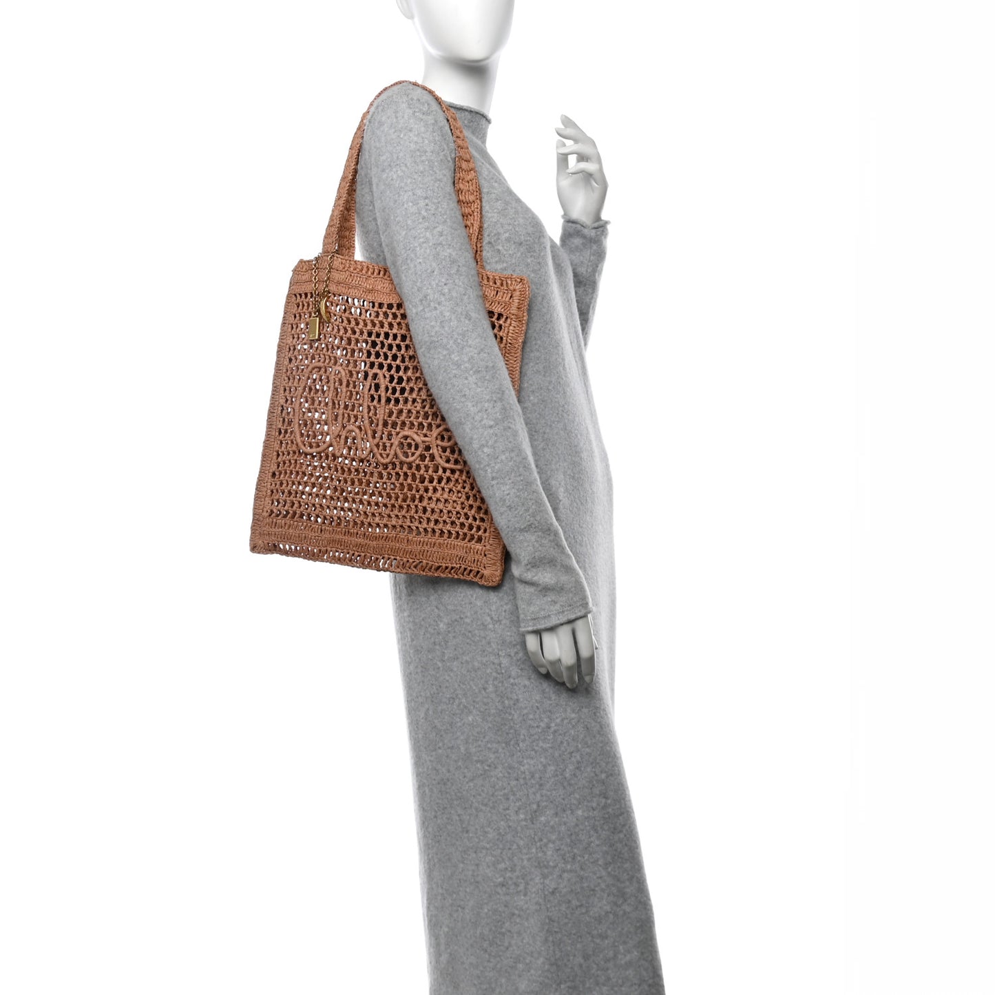 Raffia Summer Banana Tote Summery Beige