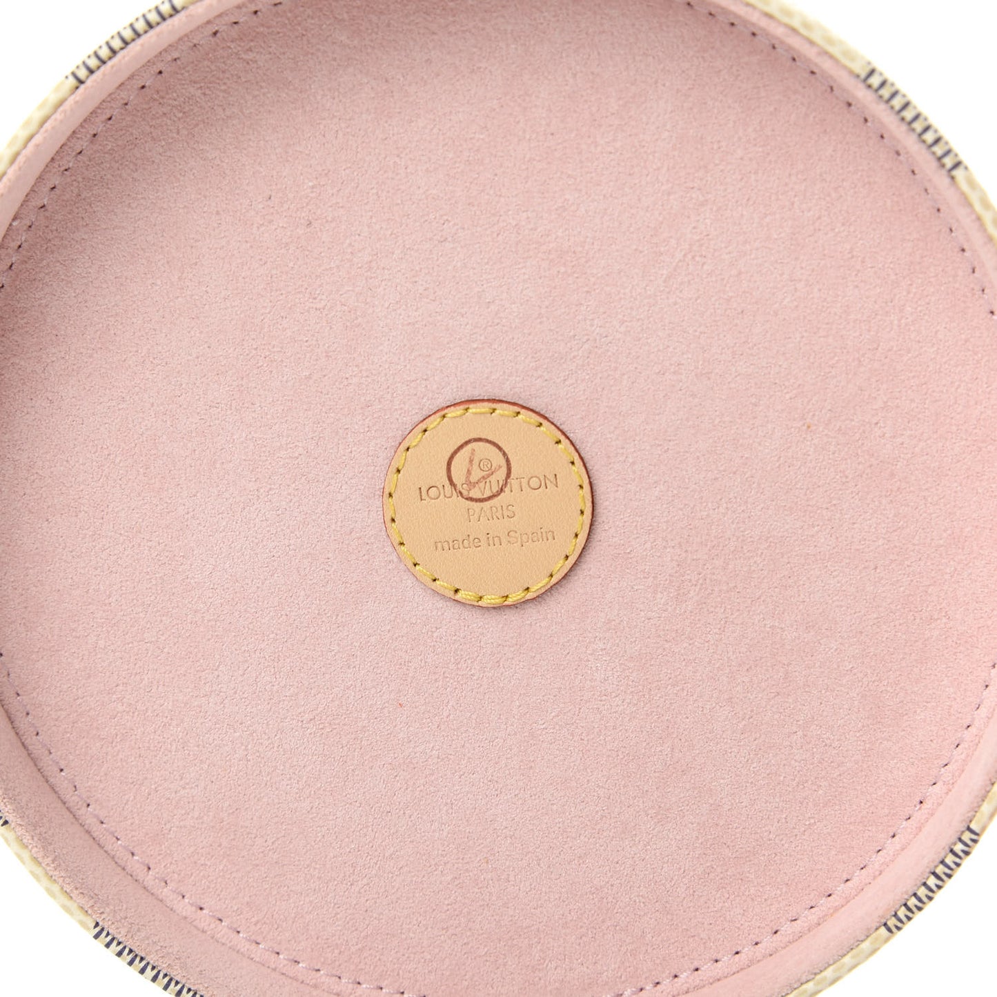 Damier Azur Eugenie Box MM Rose Ballerine