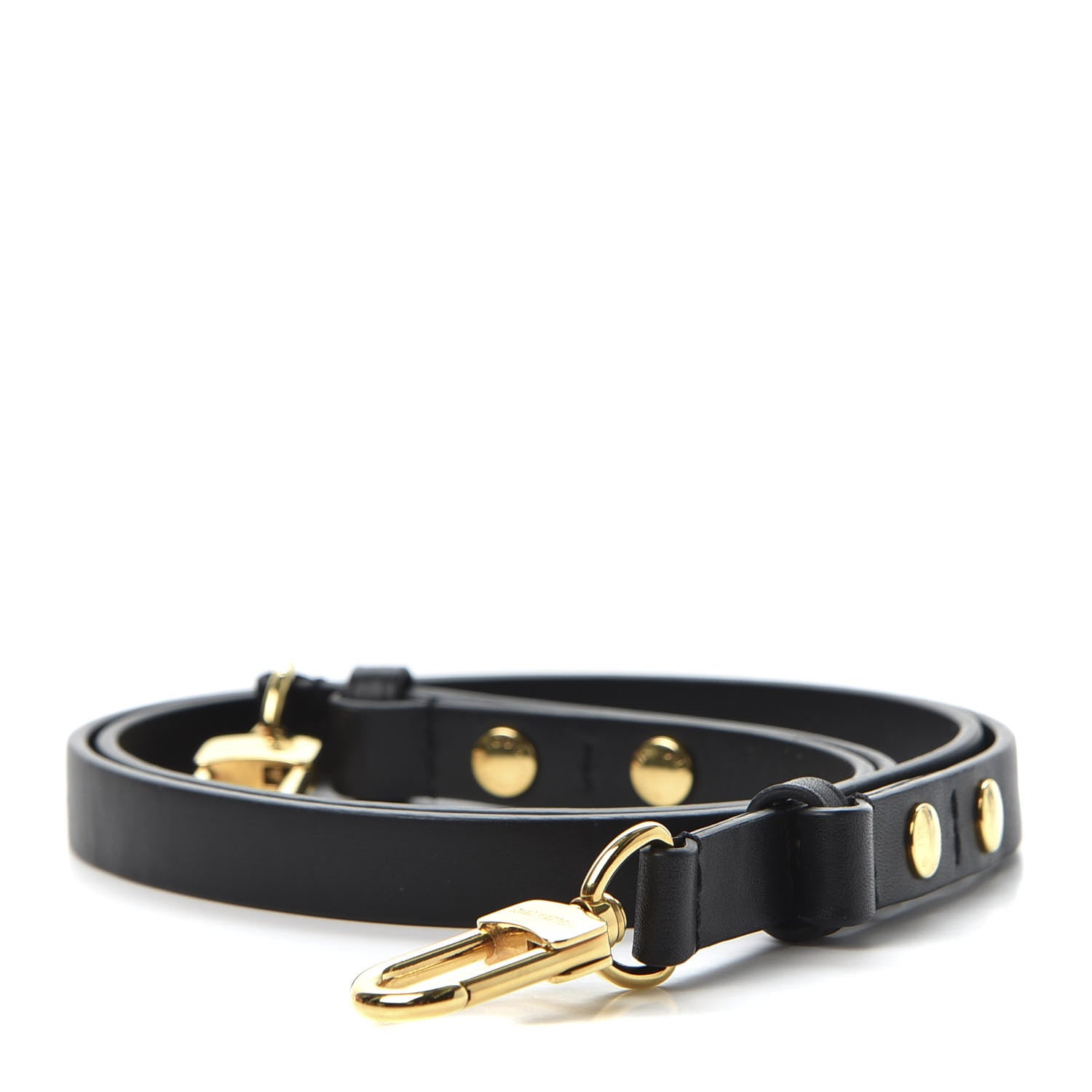 Louis Vuitton Calfskin NeoNoe Shoulder Strap Black 1 of 4
