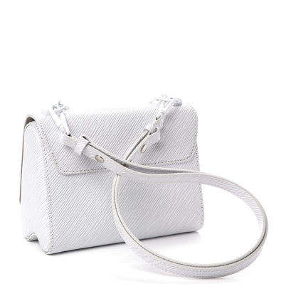 Louis Vuitton Epi Twist Shoulder Bag PM White 3 of 9