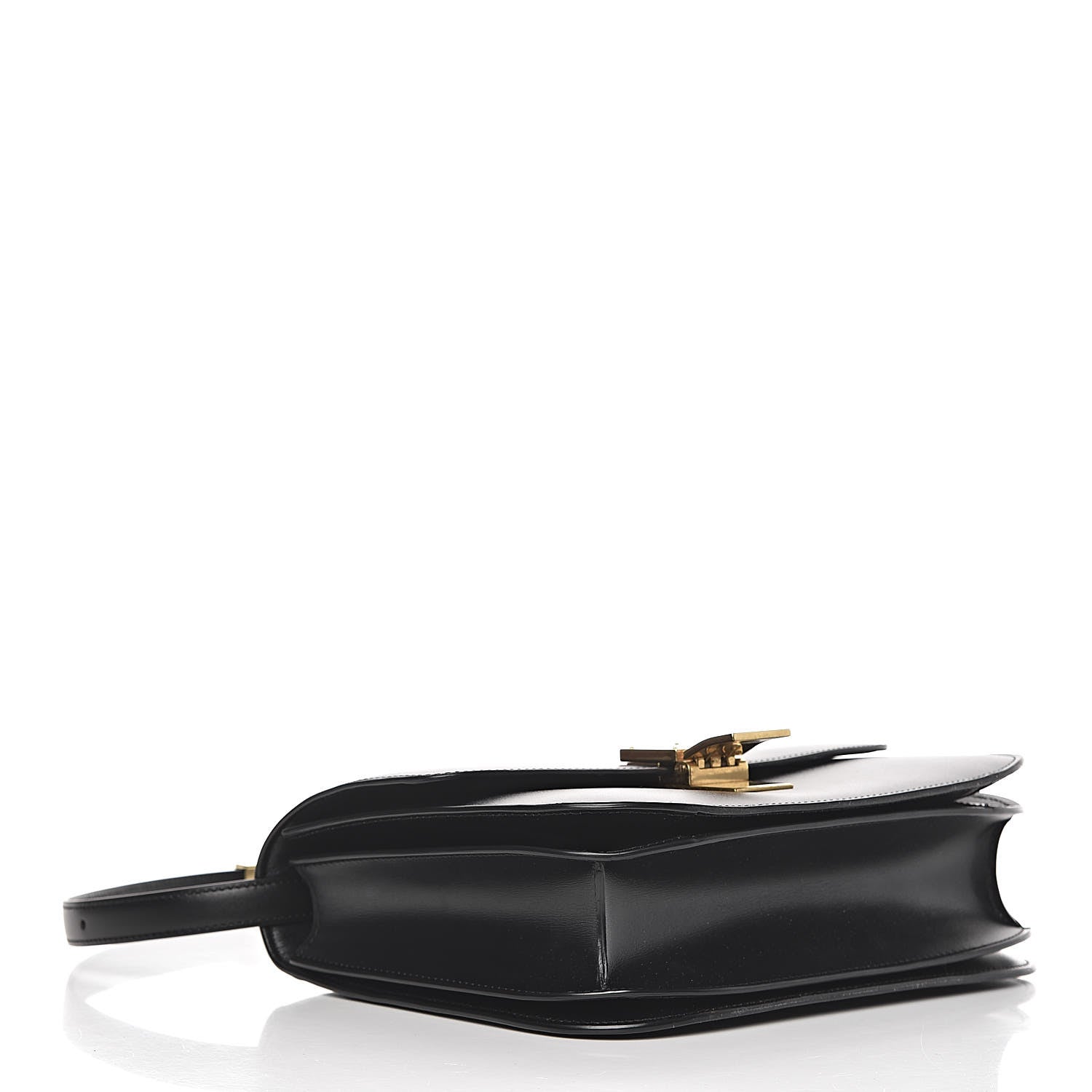 Celine Box Calfskin Medium Classic Box Flap Bag Black 4 of 11