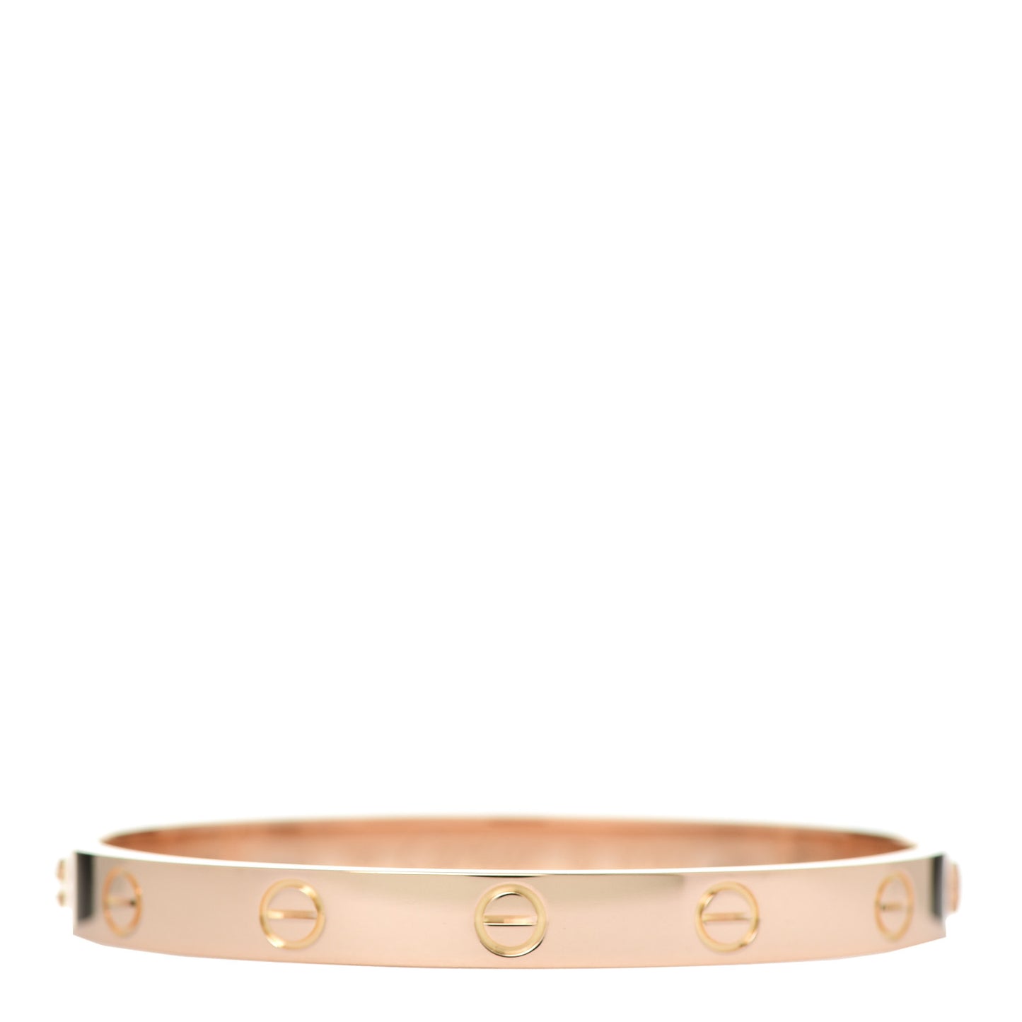 18K Pink Gold LOVE Bracelet 16