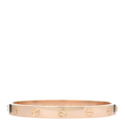 Cartier 18K Pink Gold LOVE Bracelet 16 1 of 5