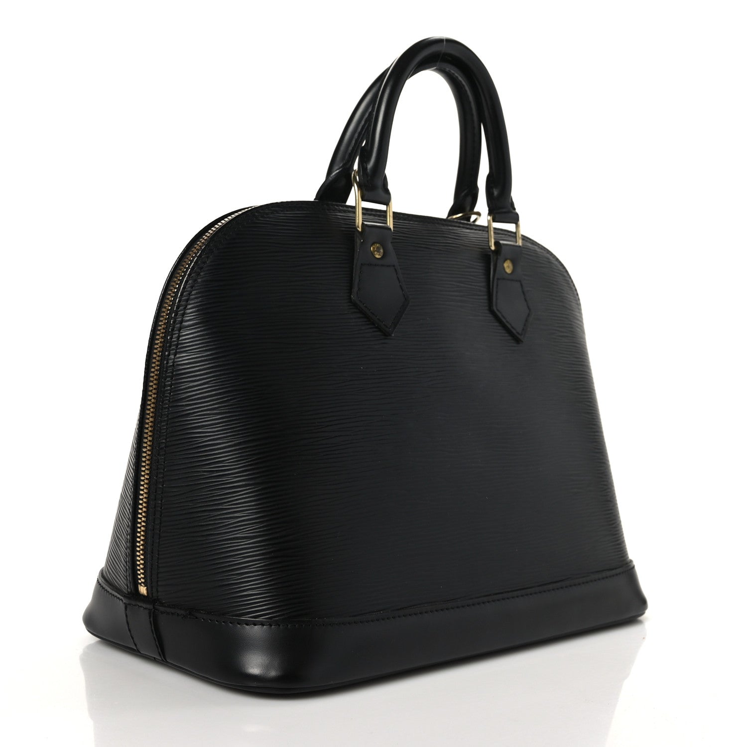 Louis Vuitton Epi Alma PM Black 3 of 10