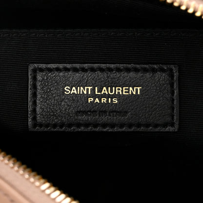 Saint Laurent Calfskin Matelasse Monogram Lou Camera Bag Rosy Sand 6 of 12