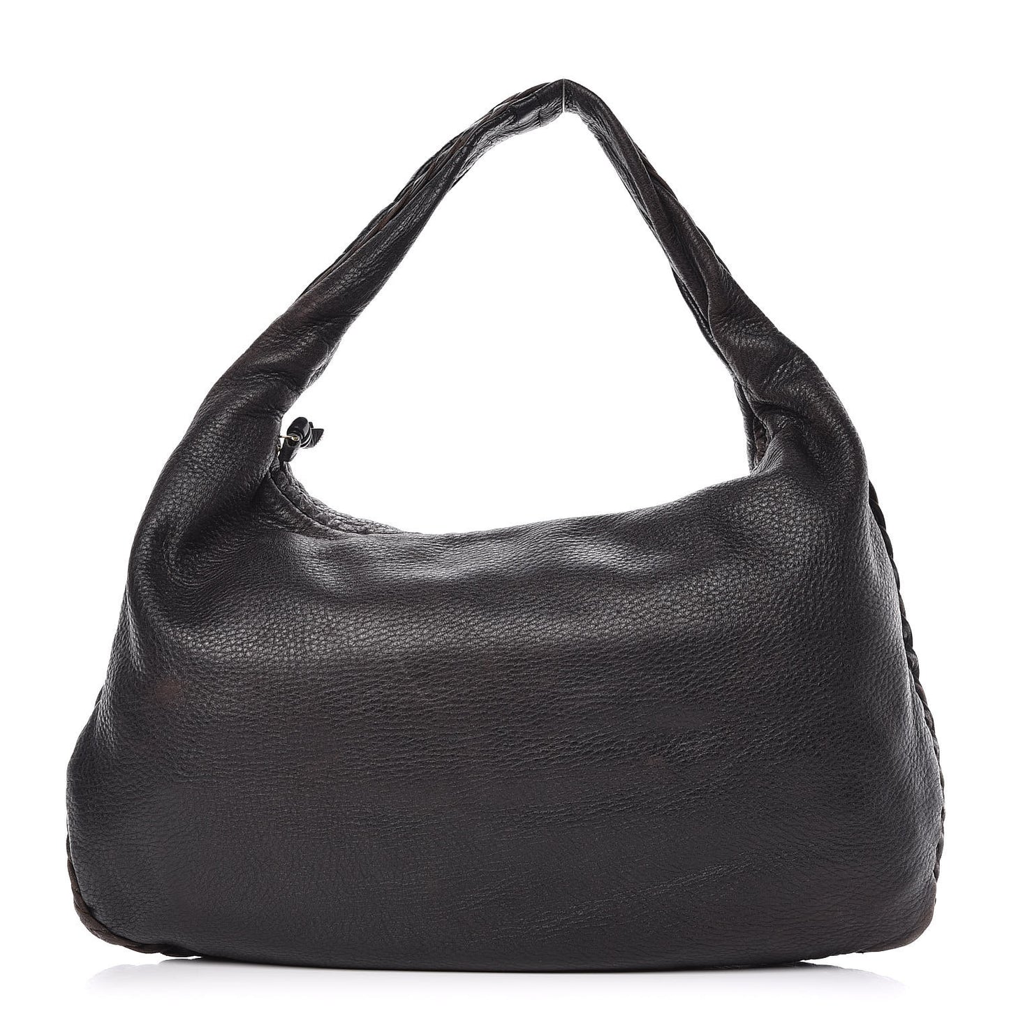 Cervo Braided Medium Veneta Hobo Ebano