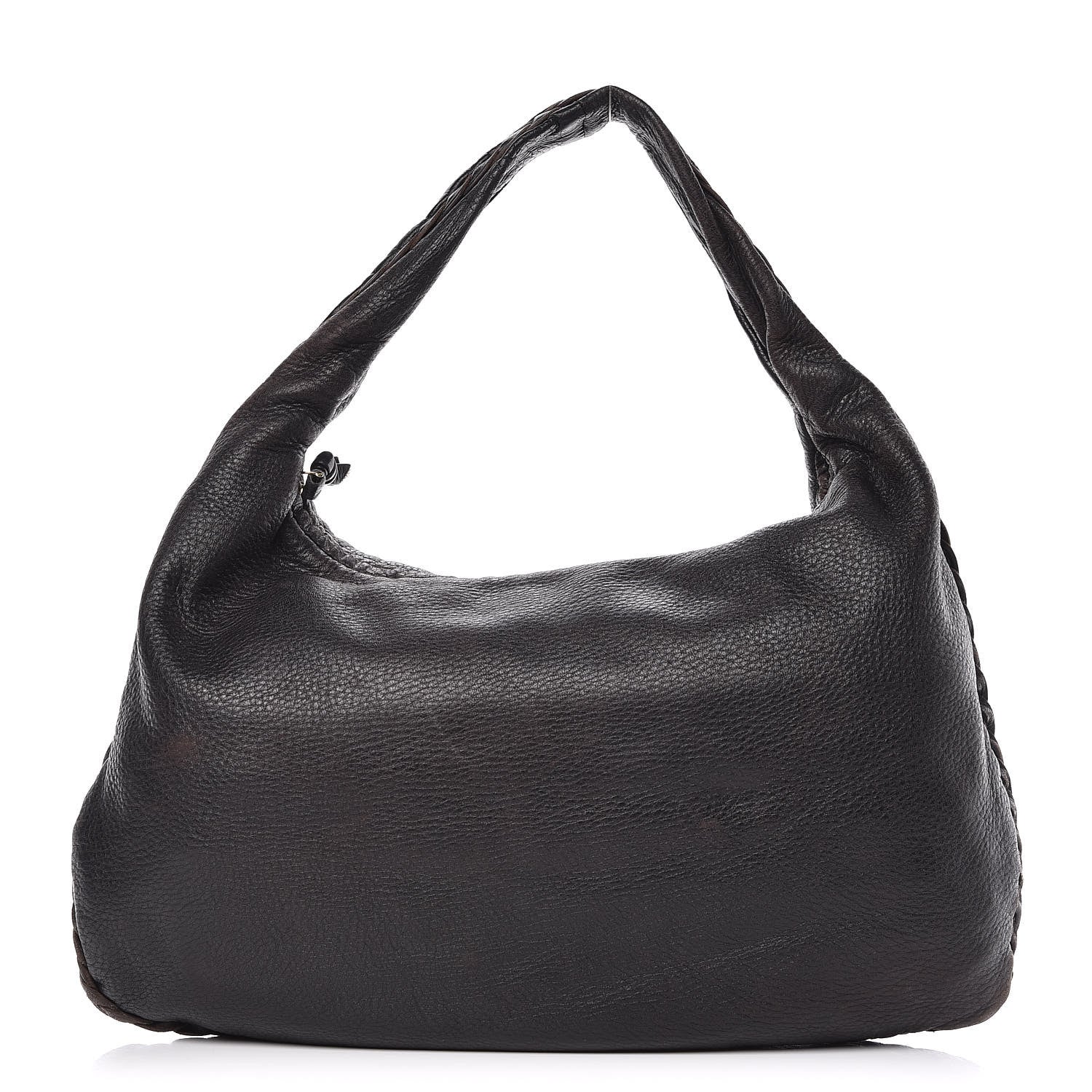 Bottega Veneta Cervo Braided Medium Veneta Hobo Ebano 1 of 9
