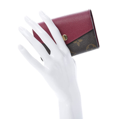 Louis Vuitton Monogram Sarah Multicartes Fuchsia 2 of 7
