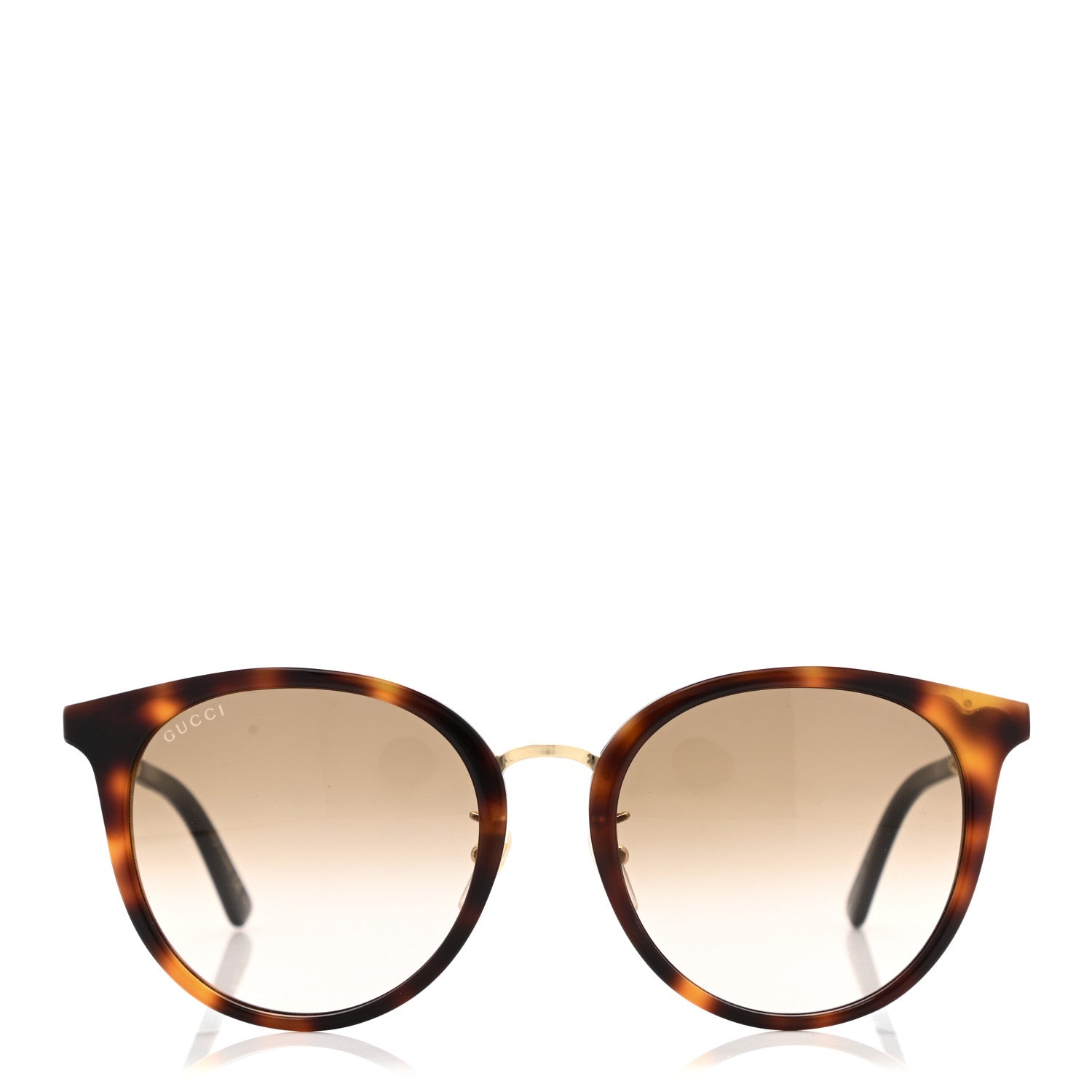 Gucci Acetate Web Sunglasses GG0204SK Tortoise 2 of 8