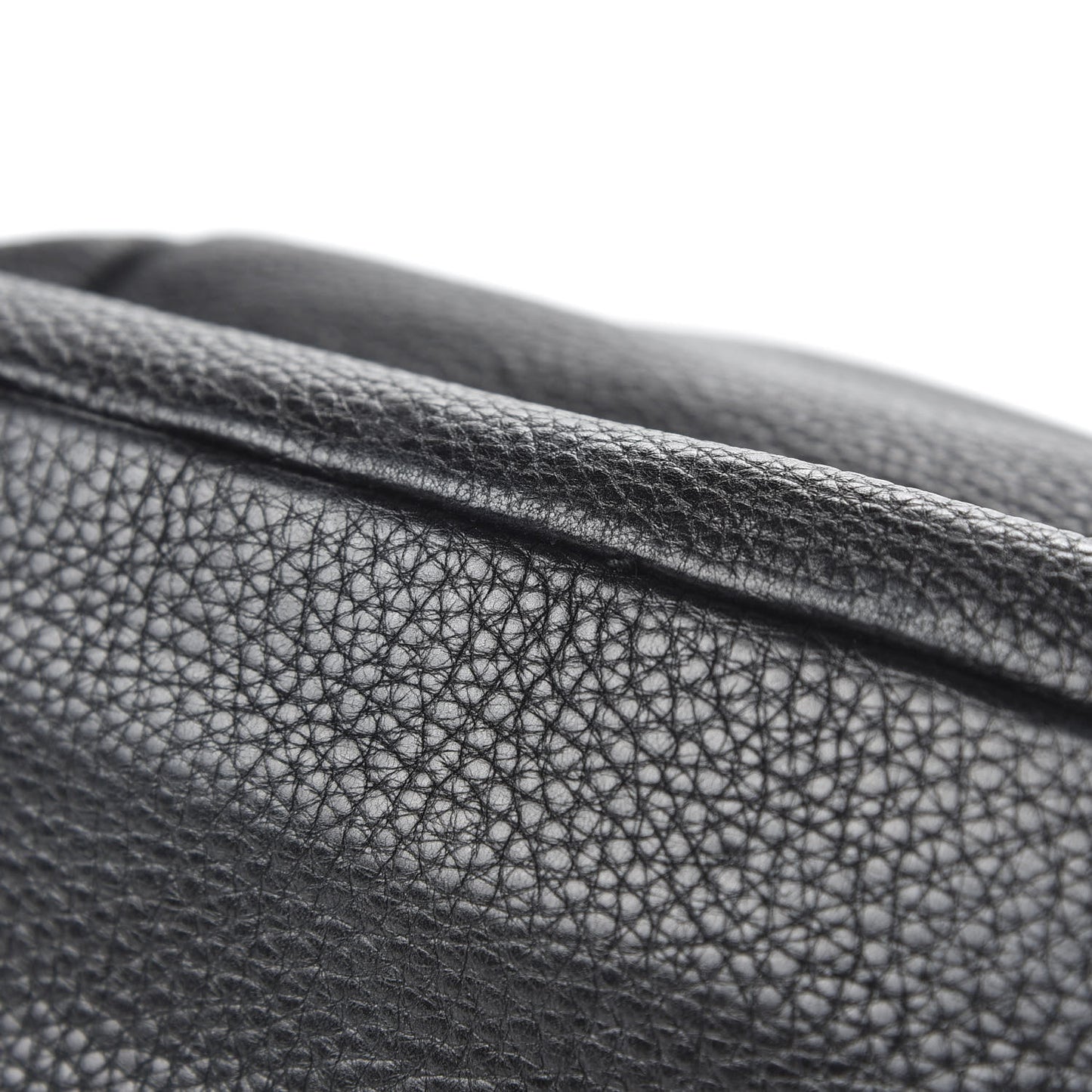 Vitello Daino Tote Black
