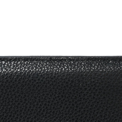 Jimmy Choo Calfskin Crystal Cheri Compact Wallet Black 14 of 17