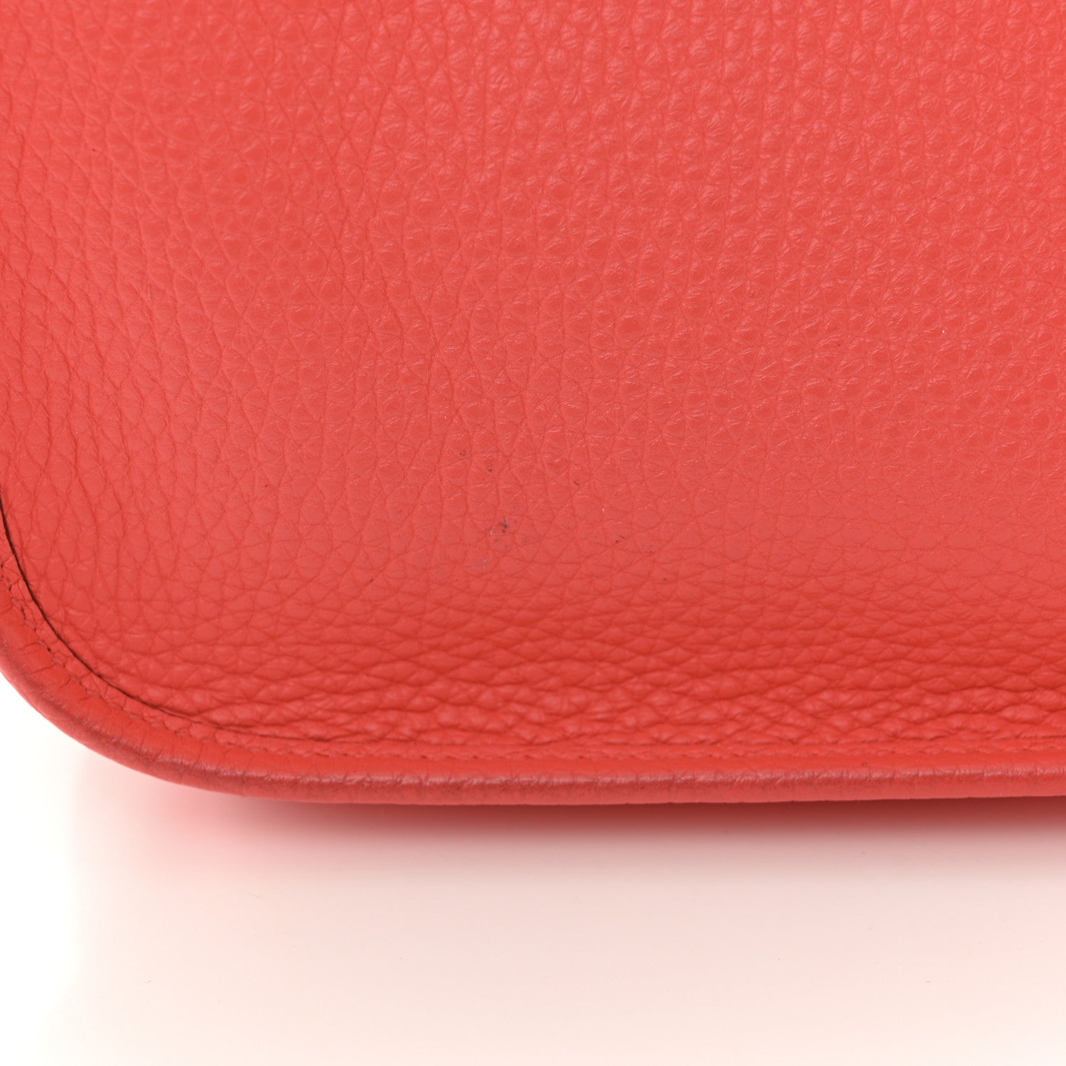 Hermes Taurillon Clemence Evelyne TPM Rouge Pivoine 14 of 14