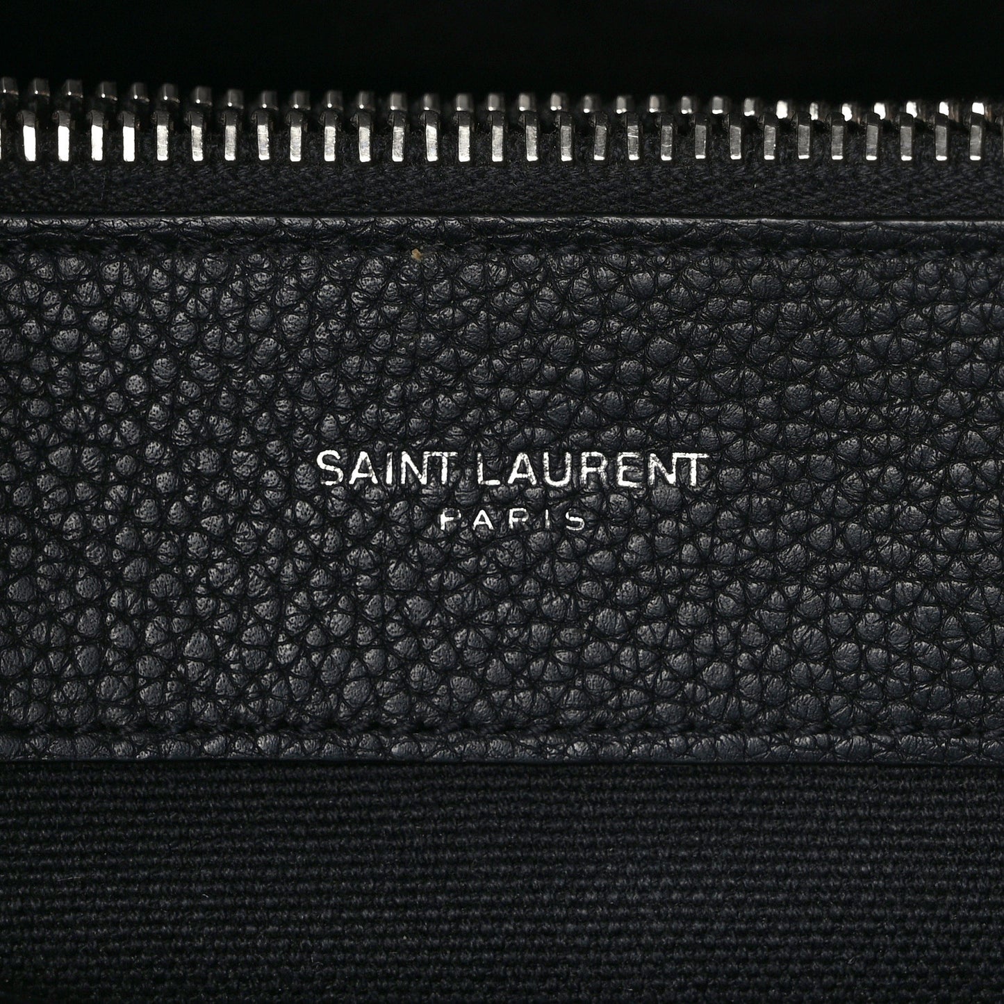 Grained Calfskin Baby Sac De Jour Souple Black