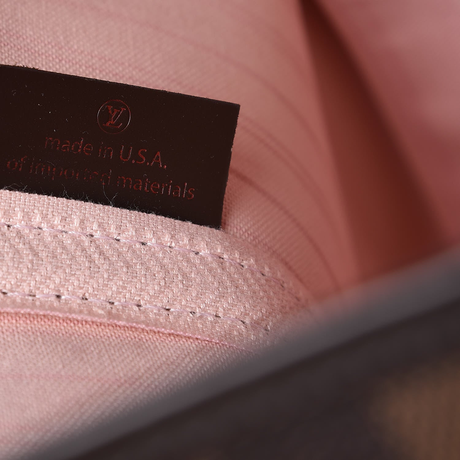 Louis Vuitton Damier Ebene Neo Neverfull MM Rose Ballerine 16 of 20