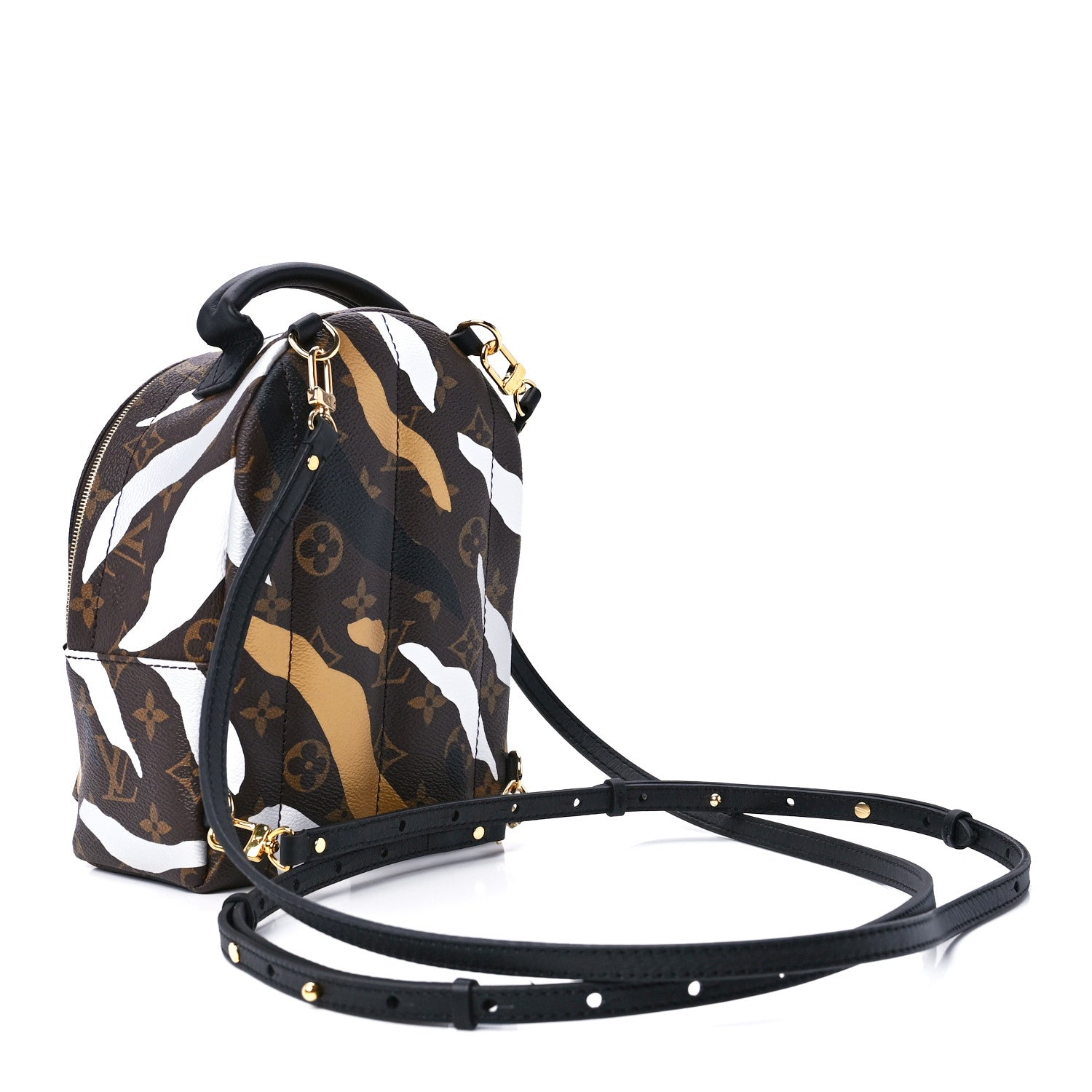 Louis Vuitton X LOL Monogram Palm Springs Backpack Mini Gold Silver 3 of 13