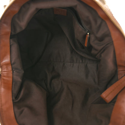 Gucci Monogram Medium Sukey Boston Brown 5 of 10