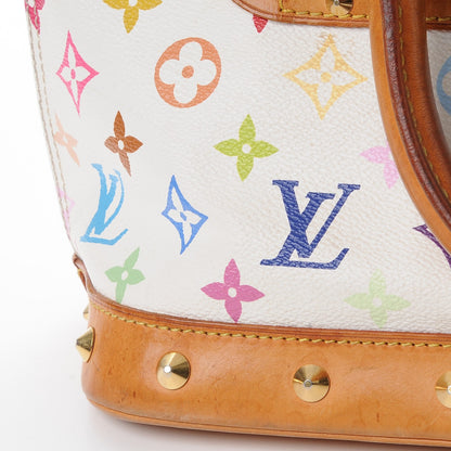 Louis Vuitton Monogram Multicolor Alma White 9 of 18