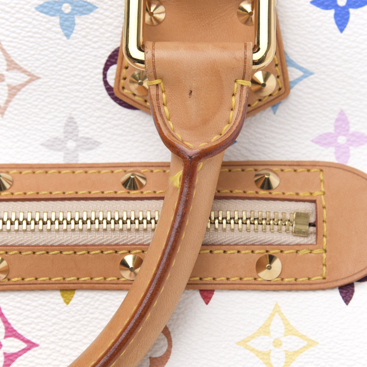 Louis Vuitton Monogram Multicolor Alma White 15 of 15