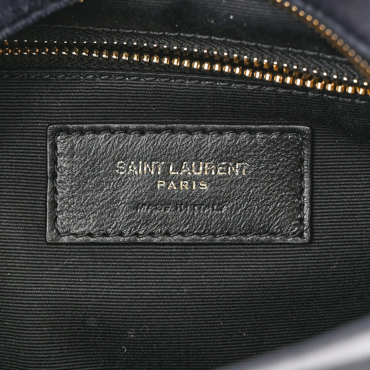 Lambskin Quilted Victoire Camera Bag Deep Marine