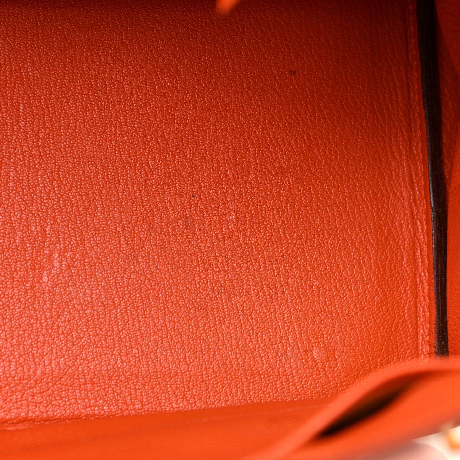 Hermes Ostrich Birkin 35 Orange 15 of 35