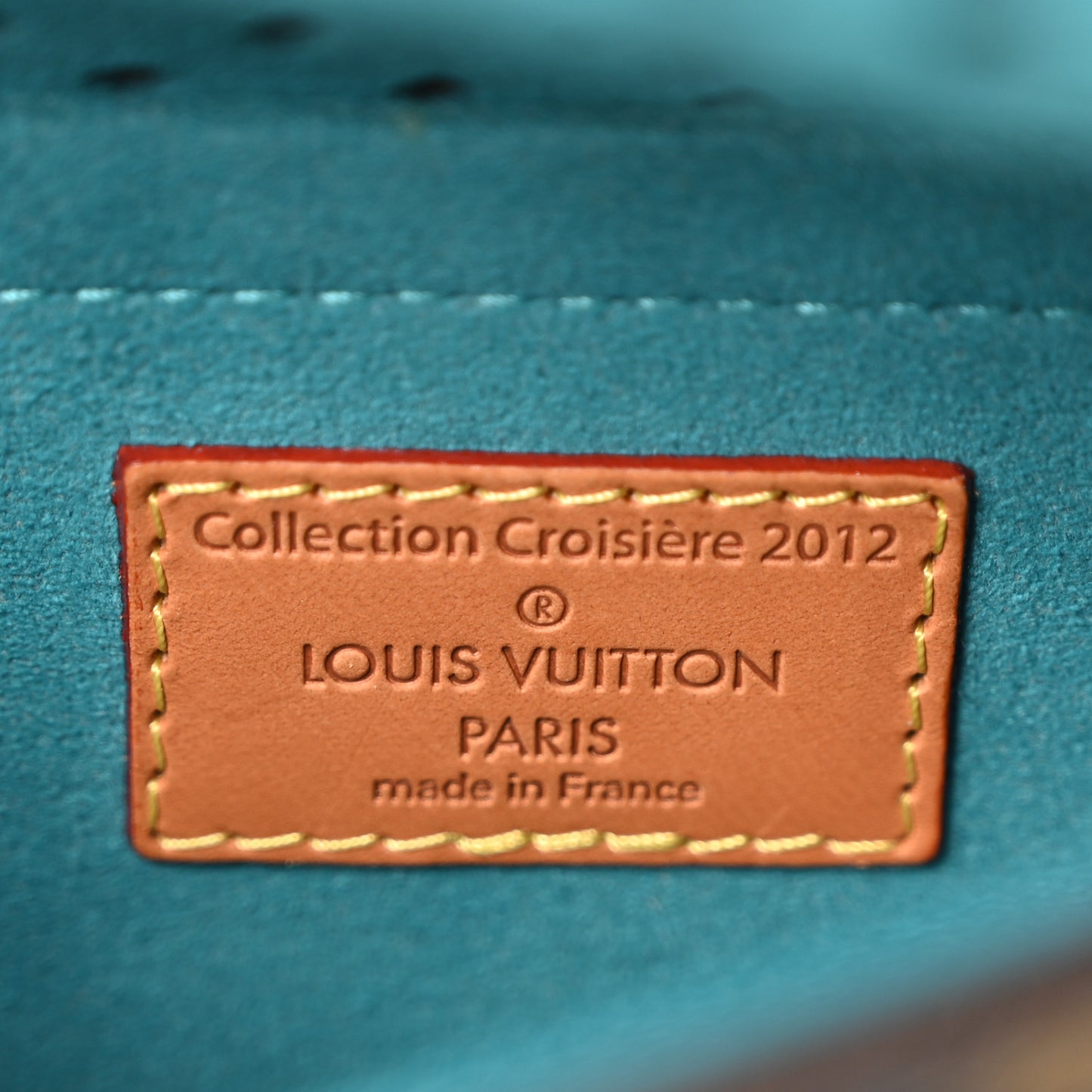 Monogram SC Flore Saumur Teal