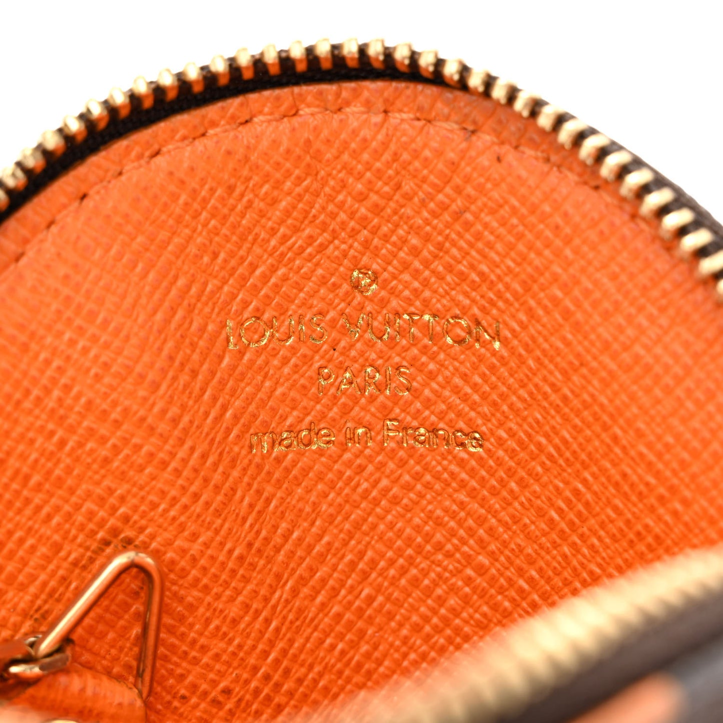 Monogram Groom Round Coin Purse