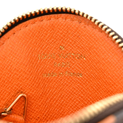 Louis Vuitton Monogram Groom Round Coin Purse 6 of 9