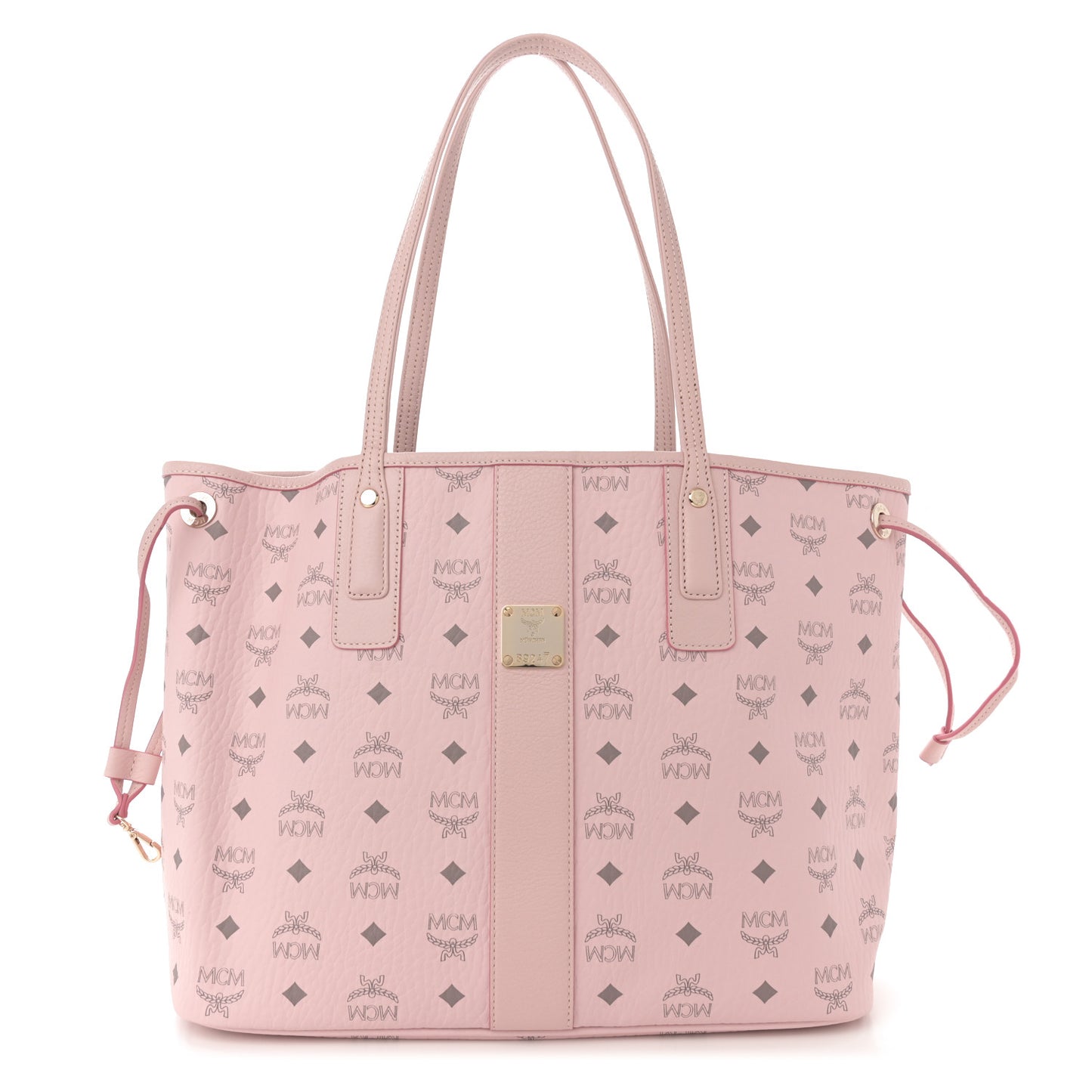 Visetos Medium Liz Reversible Shopper Tote Powder Pink