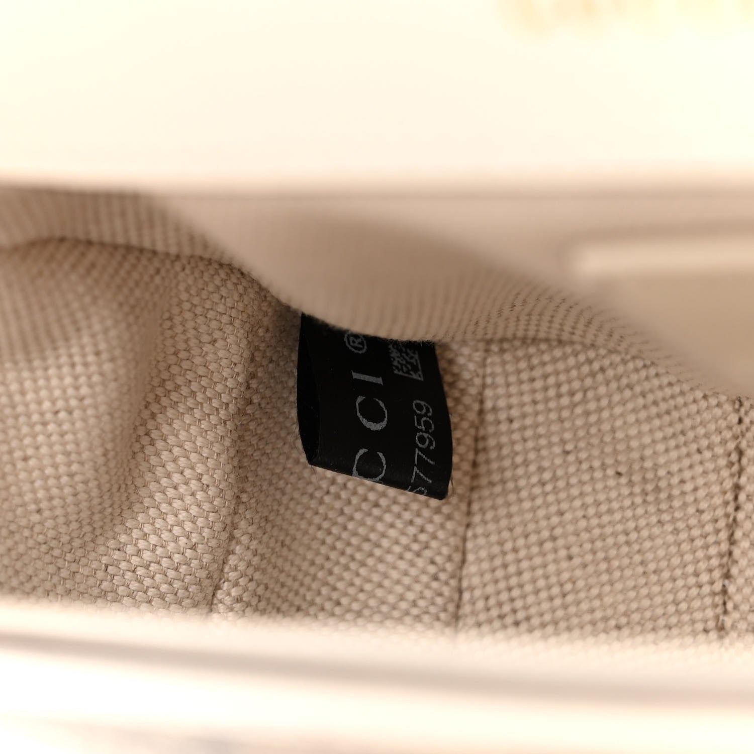 Gucci GG Supreme Monogram Web Mini Horsebit 1955 Shoulder Bag Beige Mystic White 8 of 14