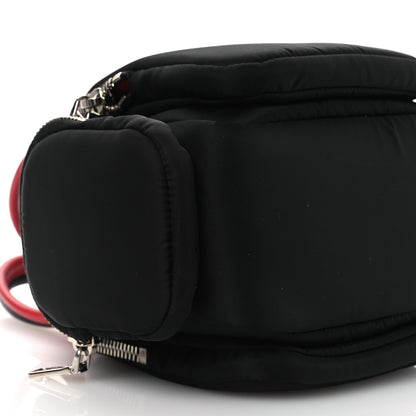 Prada Tessuto Nylon Pocket Top Handle Cargo Bag Black Fuoco 9 of 10