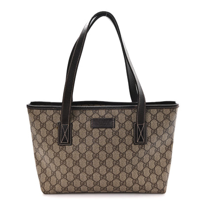 Gucci GG Supreme Monogram Small Joy Tote Dark Brown 1 of 12