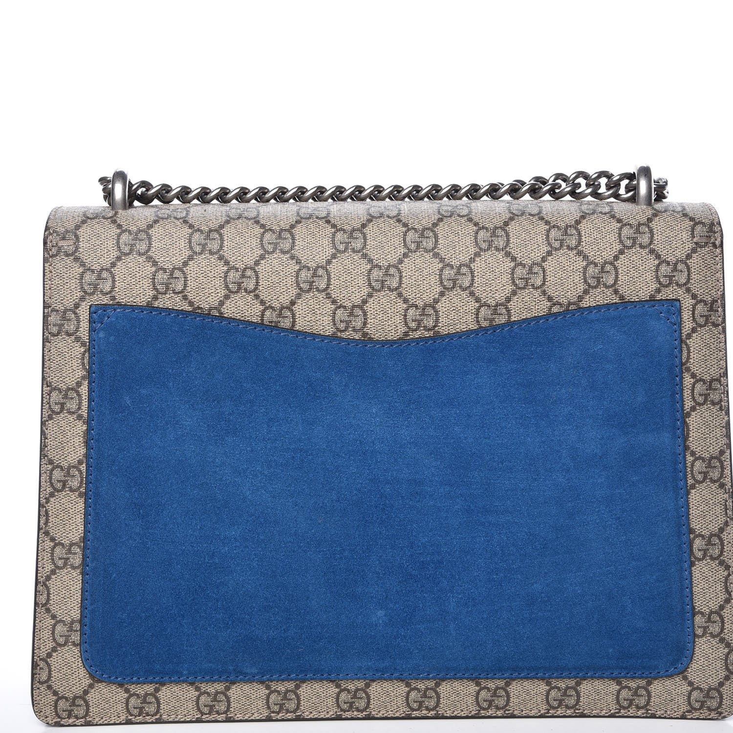 Gucci GG Supreme Monogram Medium Dionysus Shoulder Bag Blue 15 of 15
