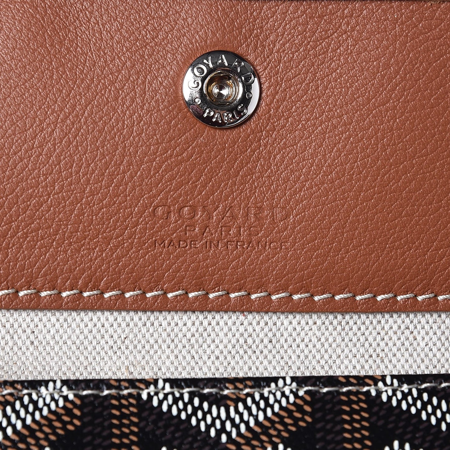 Goyardine Saint Louis PM Black Gold