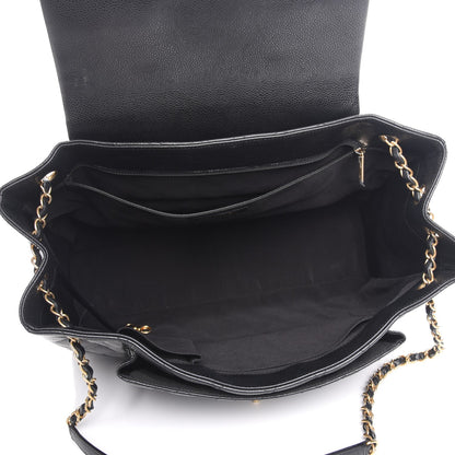 Chanel Caviar Quilted Flap Tote Black 5 of 7