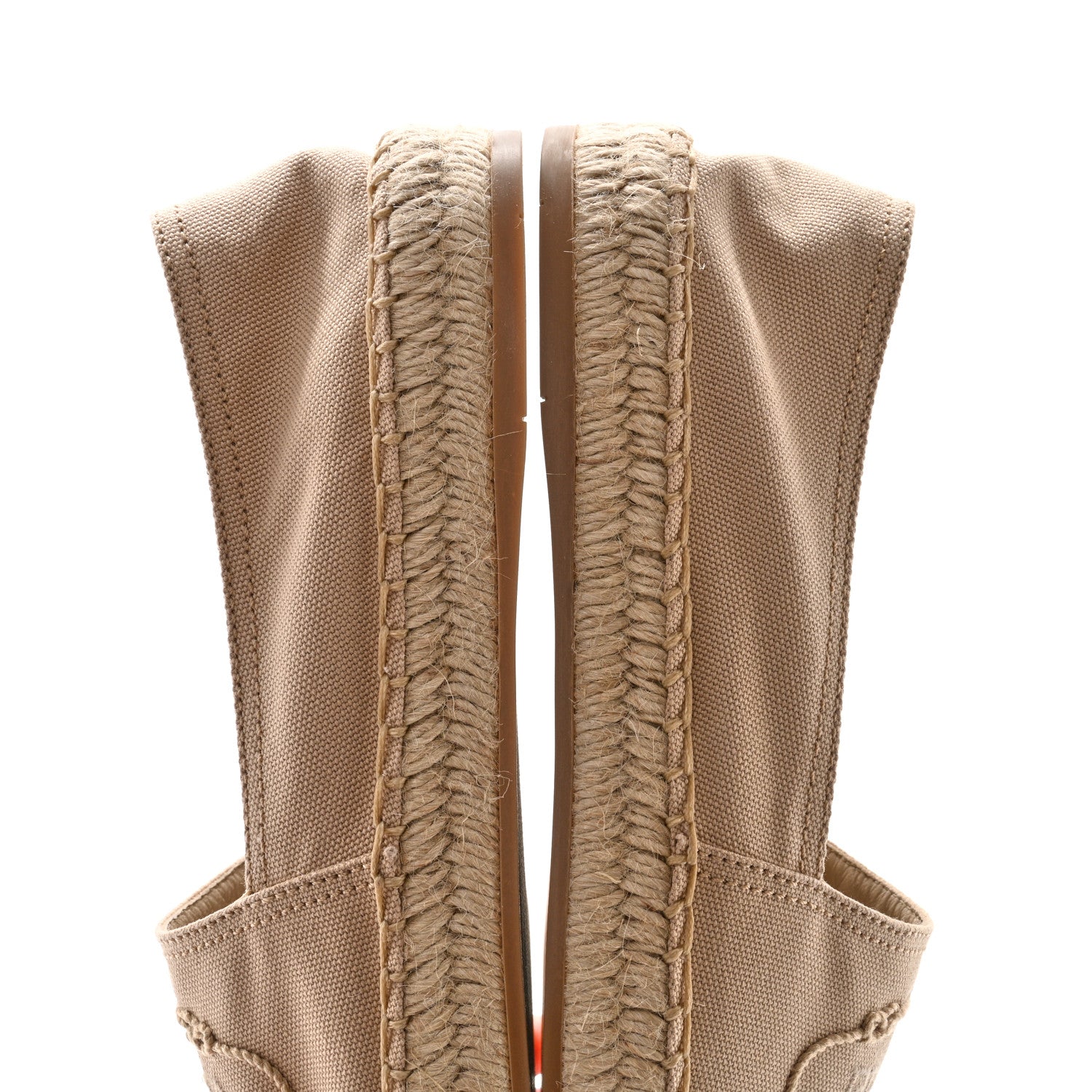 Prada Canvas Logo Espadrilles 41 Corda 9 of 9