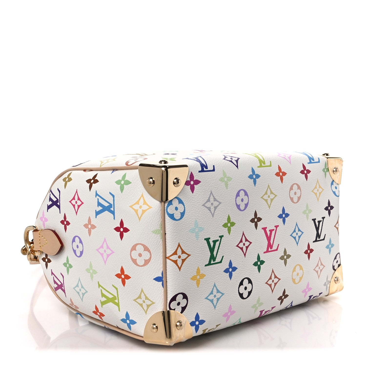 Louis Vuitton LV X TM Monogram Multicolor Speedy Bandouliere 25 White 4 of 10