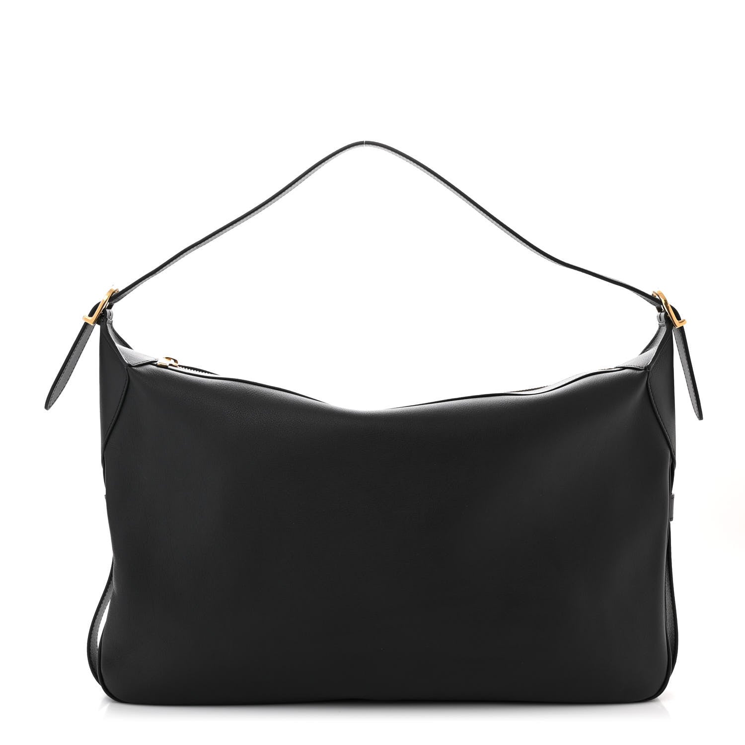 Celine Supple Calfskin Large Romy Shoulder Bag Black 1493799 – FASHIONPHILE