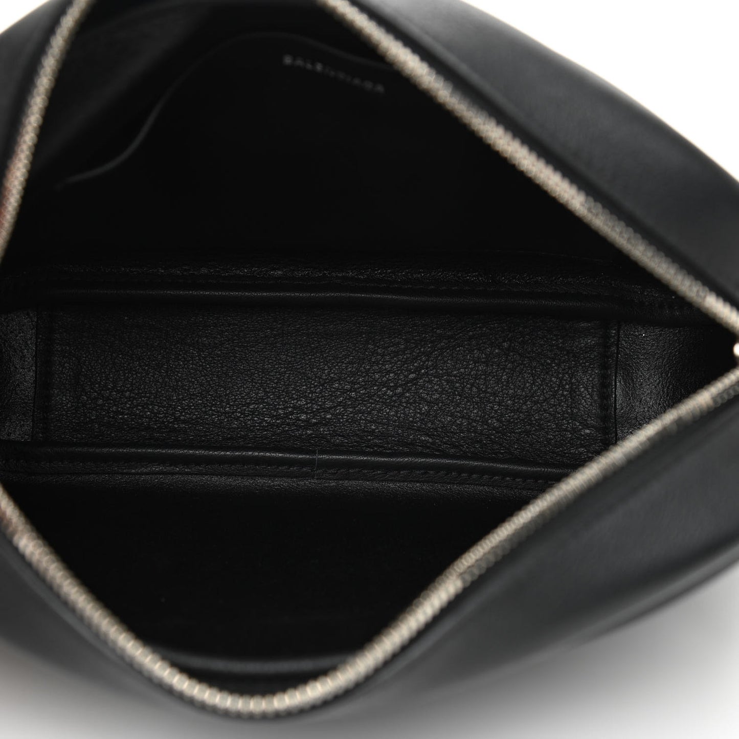 Calfskin Logo S Everyday Camera Bag Black