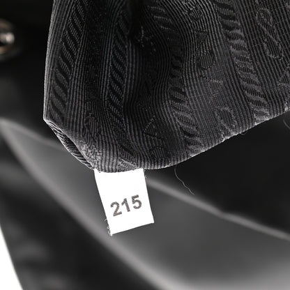 Prada Tessuto Nylon Saffiano Medium Backpack Black 7 of 10